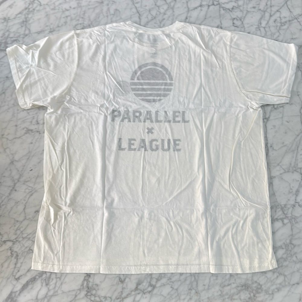 NIB Parallel x League- White Tee Size XL Mens